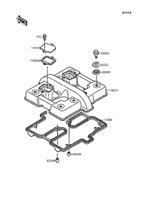 EN400 Крышка головки цилиндров