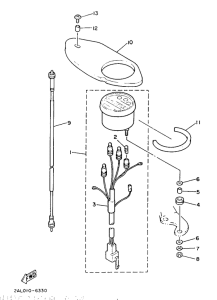 YSR50 Приборы