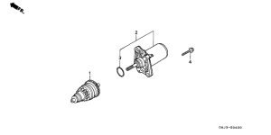 NE50 Стартерный мотор