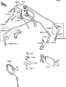 ZG1300 Система зажигания