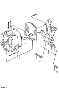 GP125 Задний комбинированный сигнал