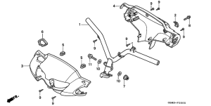 SFX50 Steering handle /  handle cover