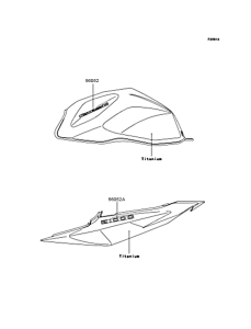 ZR1000 Наклейки