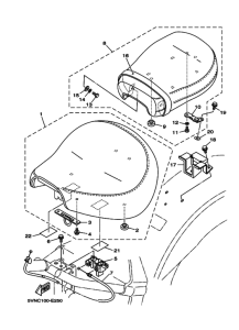 XV1700AS XV17AMW Пружина
