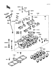ZG1200 Головка цилиндров