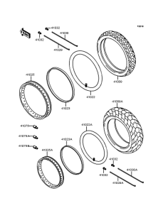VN400 Колеса,покрышки