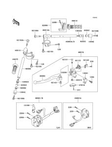 ZX900 Руль