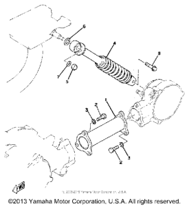 QT50F Rear arm-rear cushion