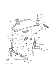 RZ250R ﾌﾕｴﾙﾀﾝｸ