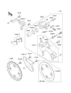  Задний тормоз