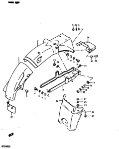 GT200 Заднее крыло