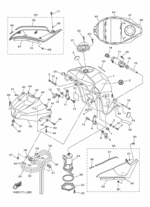 YZF-R1 Tank fuel