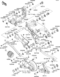 ZG1400 Swingarm(1 / 2)
