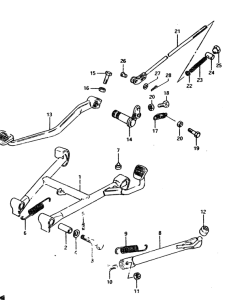 GS450 Подножки