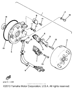XT250K C - d - i - magneto