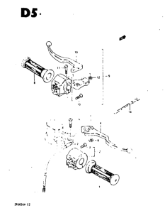 ZR50 Рулевой переключатель