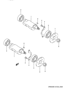 DR650 Балансир кривошипа
