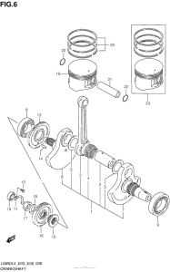 LS650 Коленвал