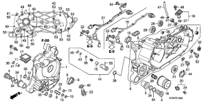 SH300 Картер двигателя