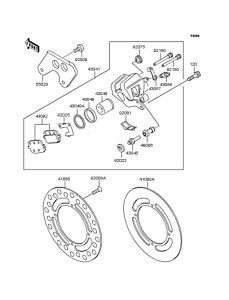  Задний тормоз