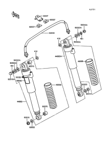 ZG1300 Подвеска  /  амортизатор