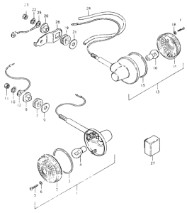 SP400 Поворотники
