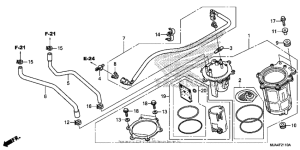 VT750C2B Fuel pump (1)