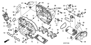 CBF600 (Naked) Воздухоочиститель
