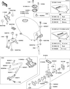 EX500 Fuel tank(1 / 5)