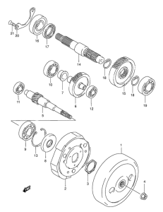 AN125 Трансмиссия