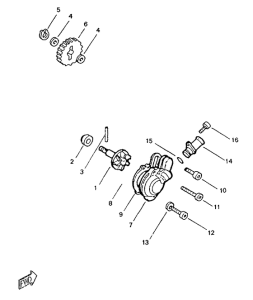 TZR50 Водяной насос
