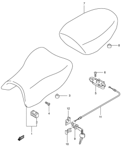 SV650 Пружина