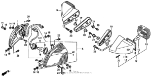  Задний фонарь