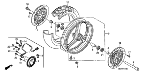 XL1000V (ABS) Transom + tube