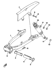 ME50 Задняя подвеска