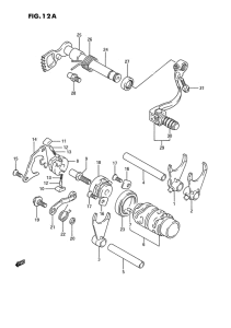 RM80 Переключение передач