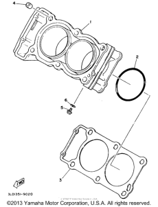 TDM850E Цилиндры