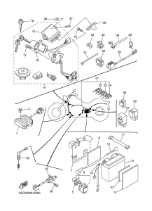 XVS650A Электрика 1