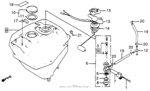 NN50 Топливный бак