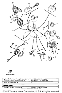 XJ550RK Электрика