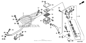 NC700X Rear brake master cylinder (1)
