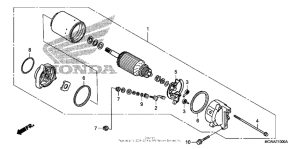 VFR800 Стартер