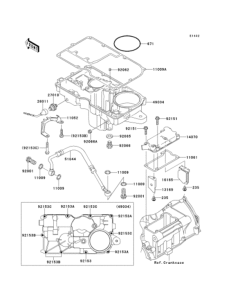 ZR1200 Поддон картера