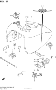 VL1500B Fuel Tank (Vl1500Bl4 E33)