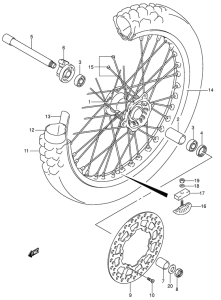 DR-Z400 Transom + tube