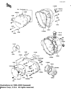  Крышки двигателя
