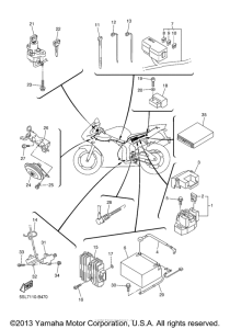 YZF-R6S Электрика