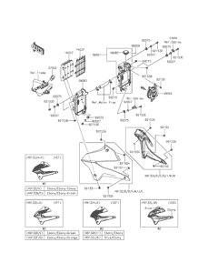 KLX250 ラジエータ