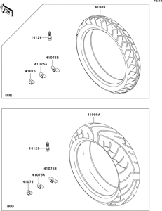 EX650 Покрышки