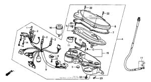 SA50 Спидометр